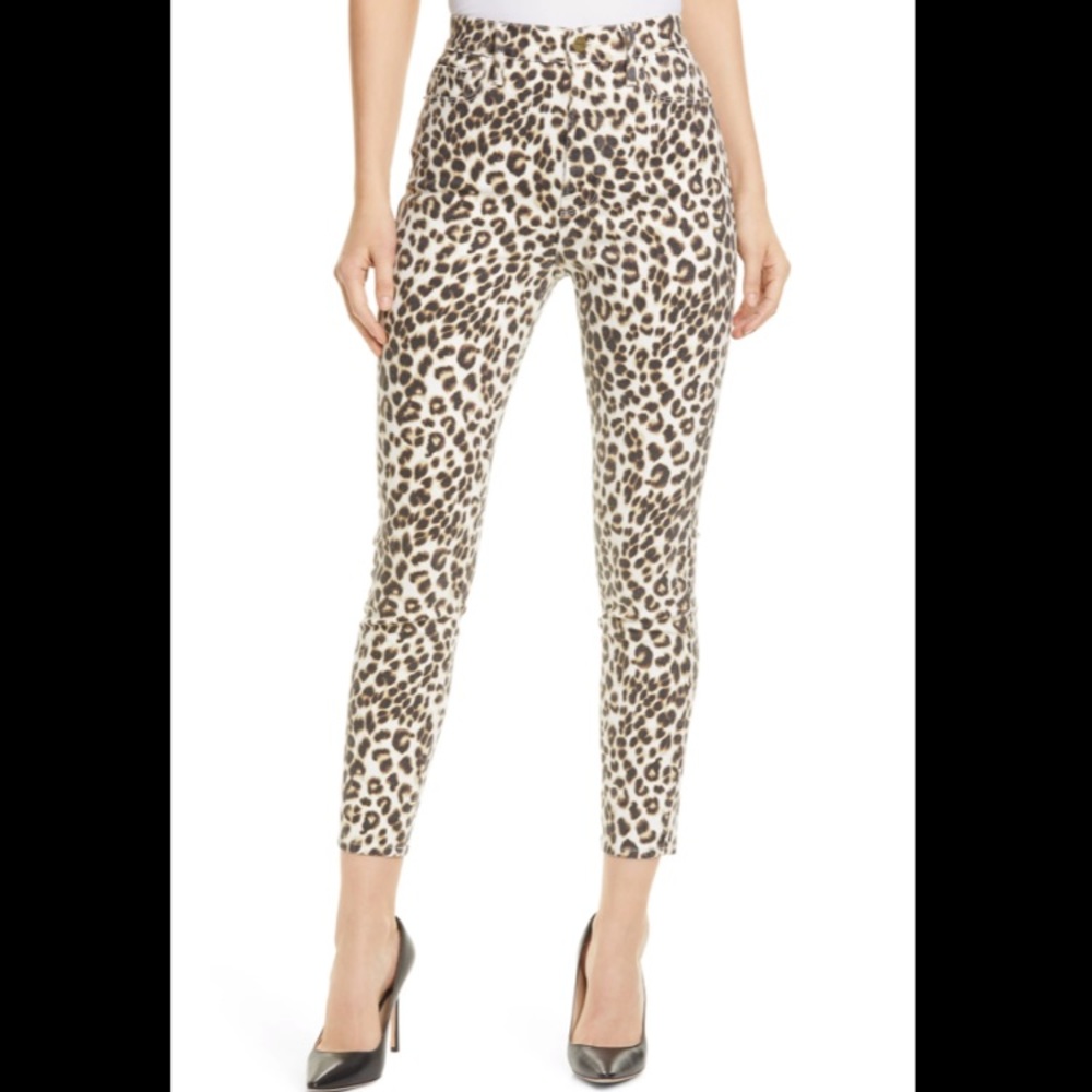 Frame Denim - Animal Print Jeans - Size 24